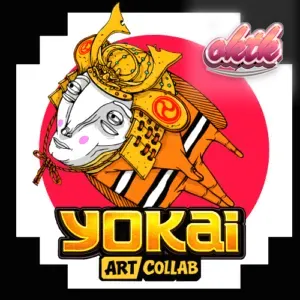 Yokai স্লট গেমের একটি দৃশ্য যেখানে জাপানি পৌরাণিক থিম এবং শৈল্পিক গ্রাফিক্স দেখা যাচ্ছে।